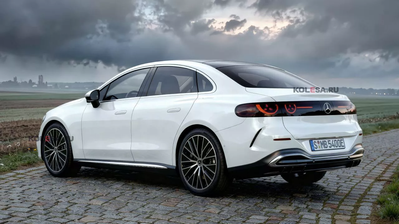 Mercedes Benz C Class EV Rendering (3)