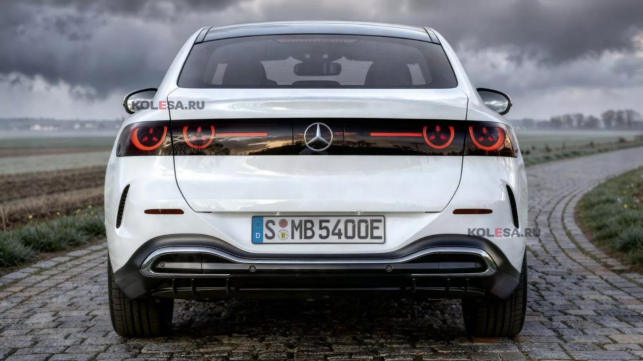 Mercedes Benz C Class EV Rendering (4)