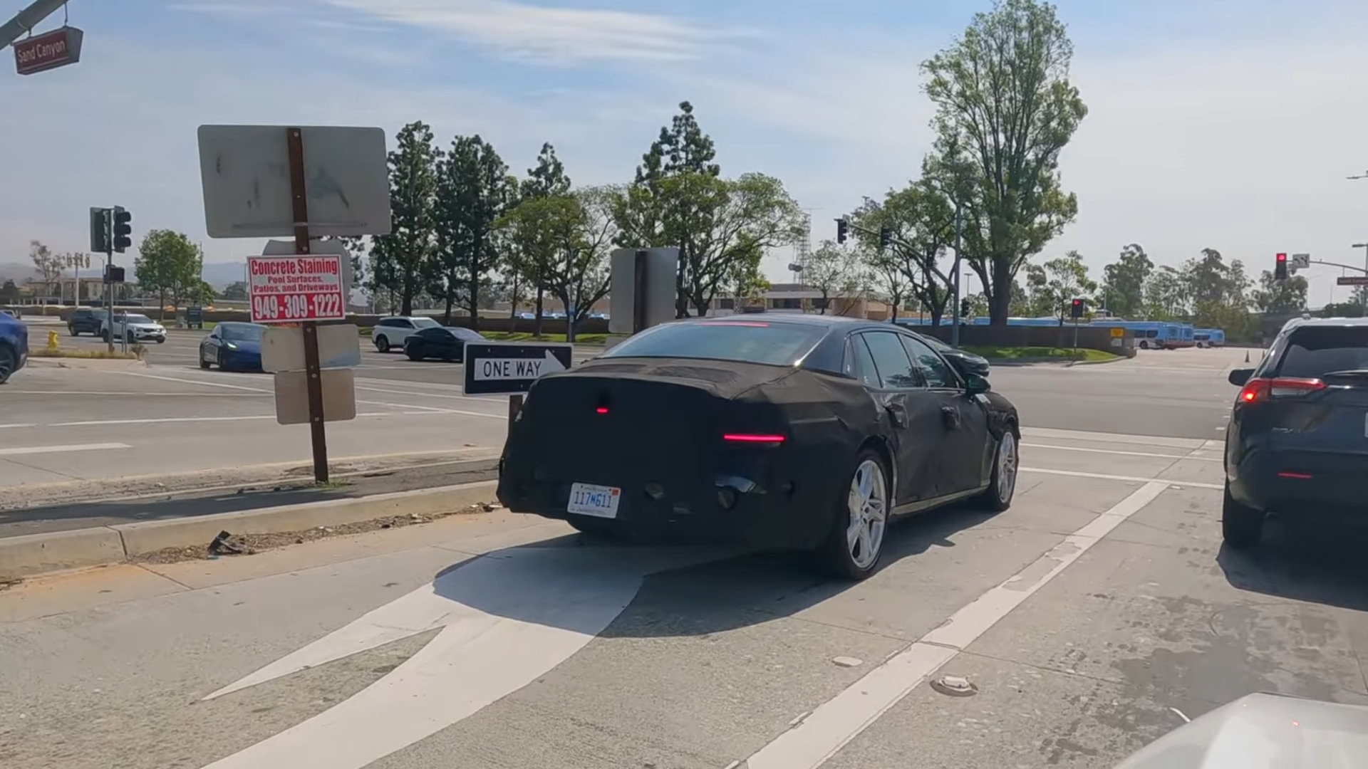 2027 Hyundai Genesis G90 Facelift Spy Photo (4)